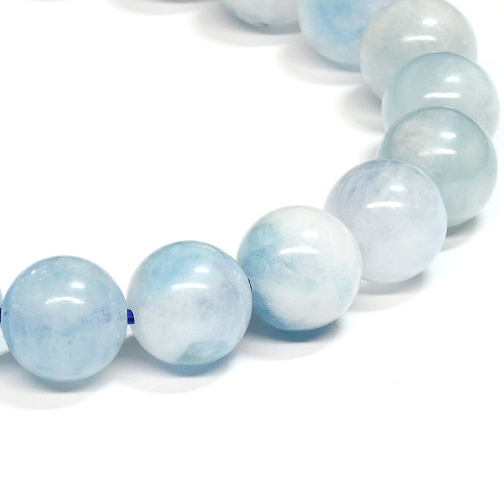 アクアマリンインクォーツ ブレスレット 10mm #SH544
