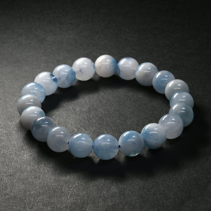 アクアマリンインクォーツ ブレスレット 10mm #SH544