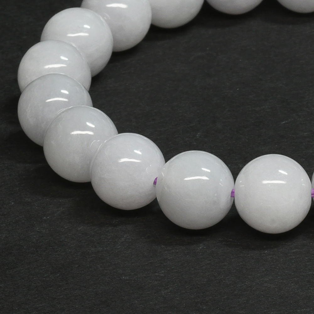 [限定販売] [鑑別付]ラベンダーヒスイ ブレスレット 10.5mm #SH556