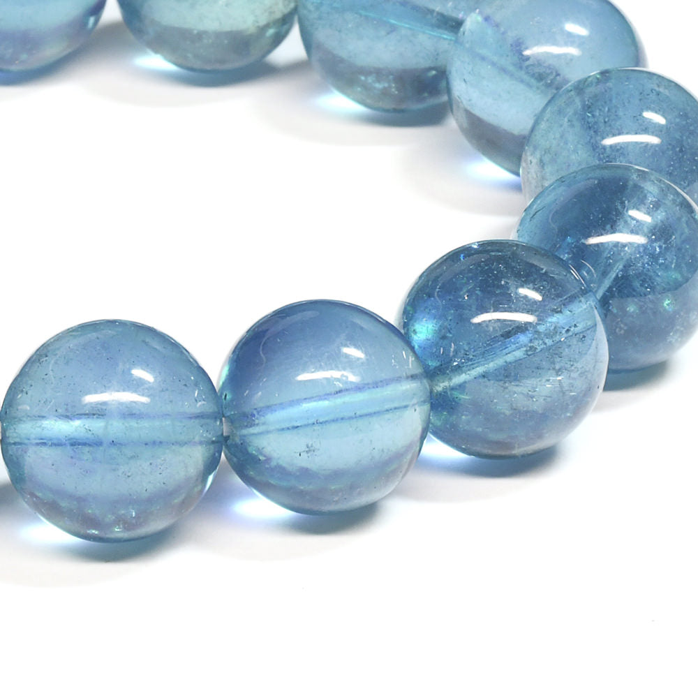 [限定販売] アクアマリン ブレスレット 12.5-13mm #SH587