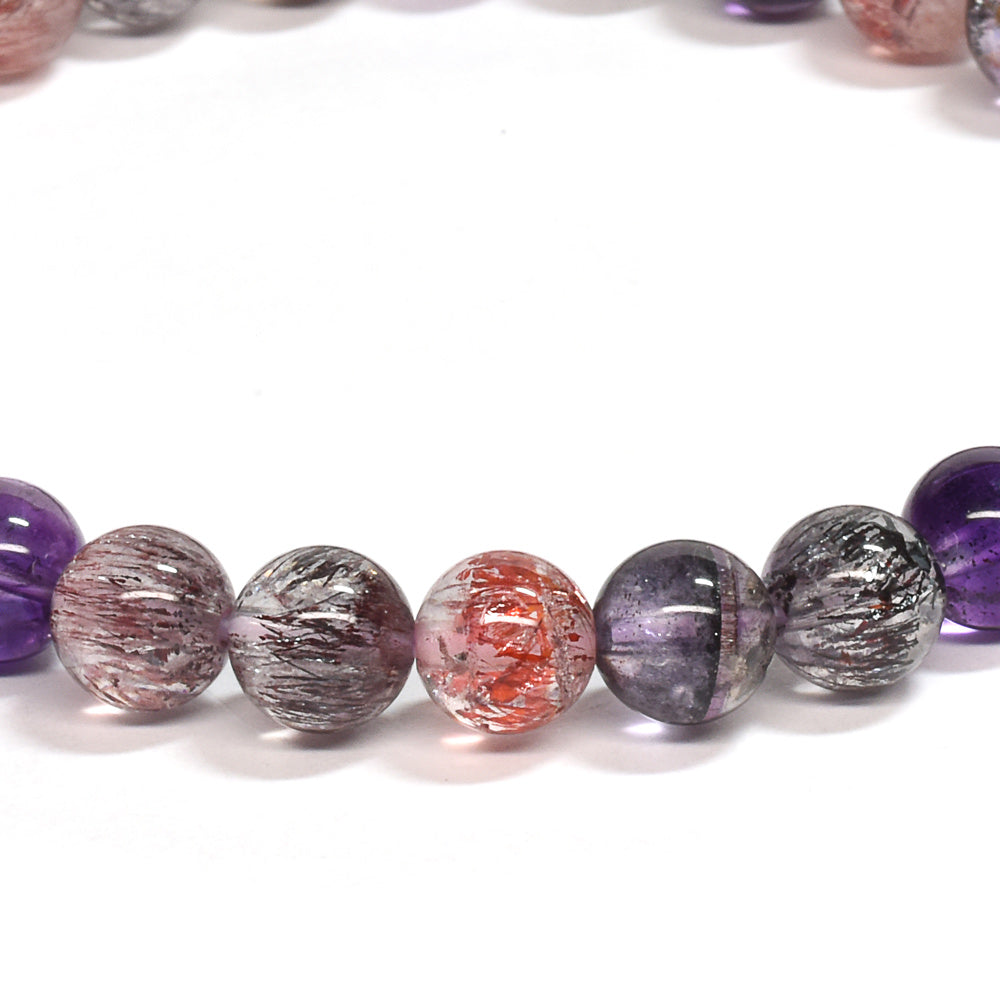 [限定販売] ミックススーパーセブン ブレスレット 6mm #SJ004
