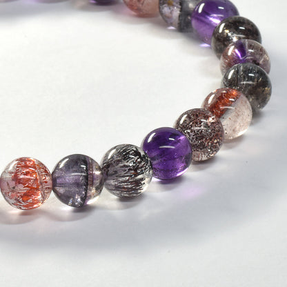 [限定販売] ミックススーパーセブン ブレスレット 6mm #SJ004