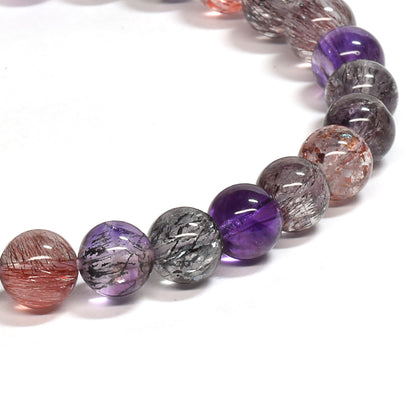 [限定販売] ミックススーパーセブン ブレスレット 6mm #SJ004