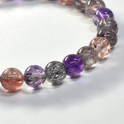 [限定販売] ミックススーパーセブン ブレスレット 6mm #SJ004