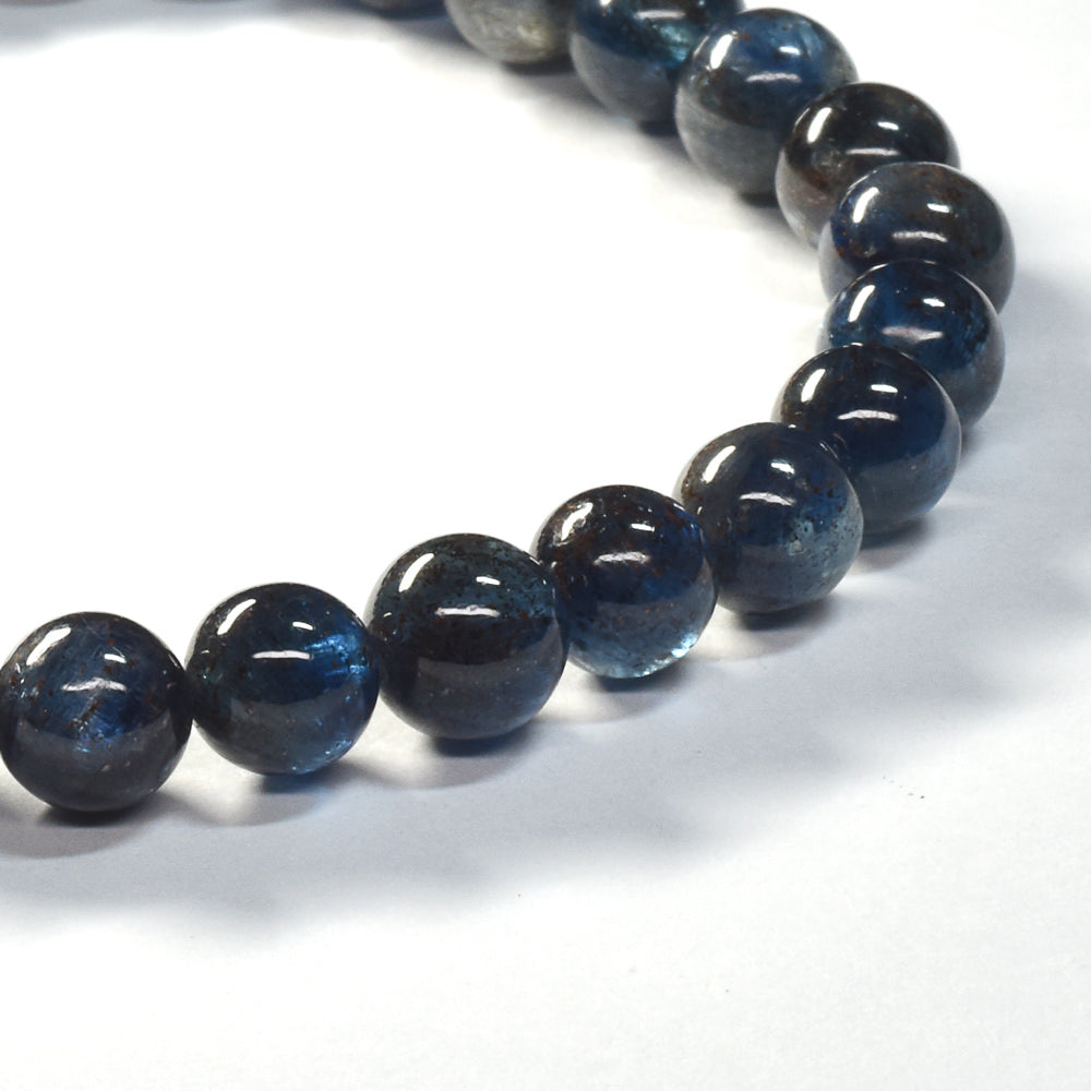 [限定販売] ルチルインカイヤナイト ブレスレット 6.5mm #SJ013
