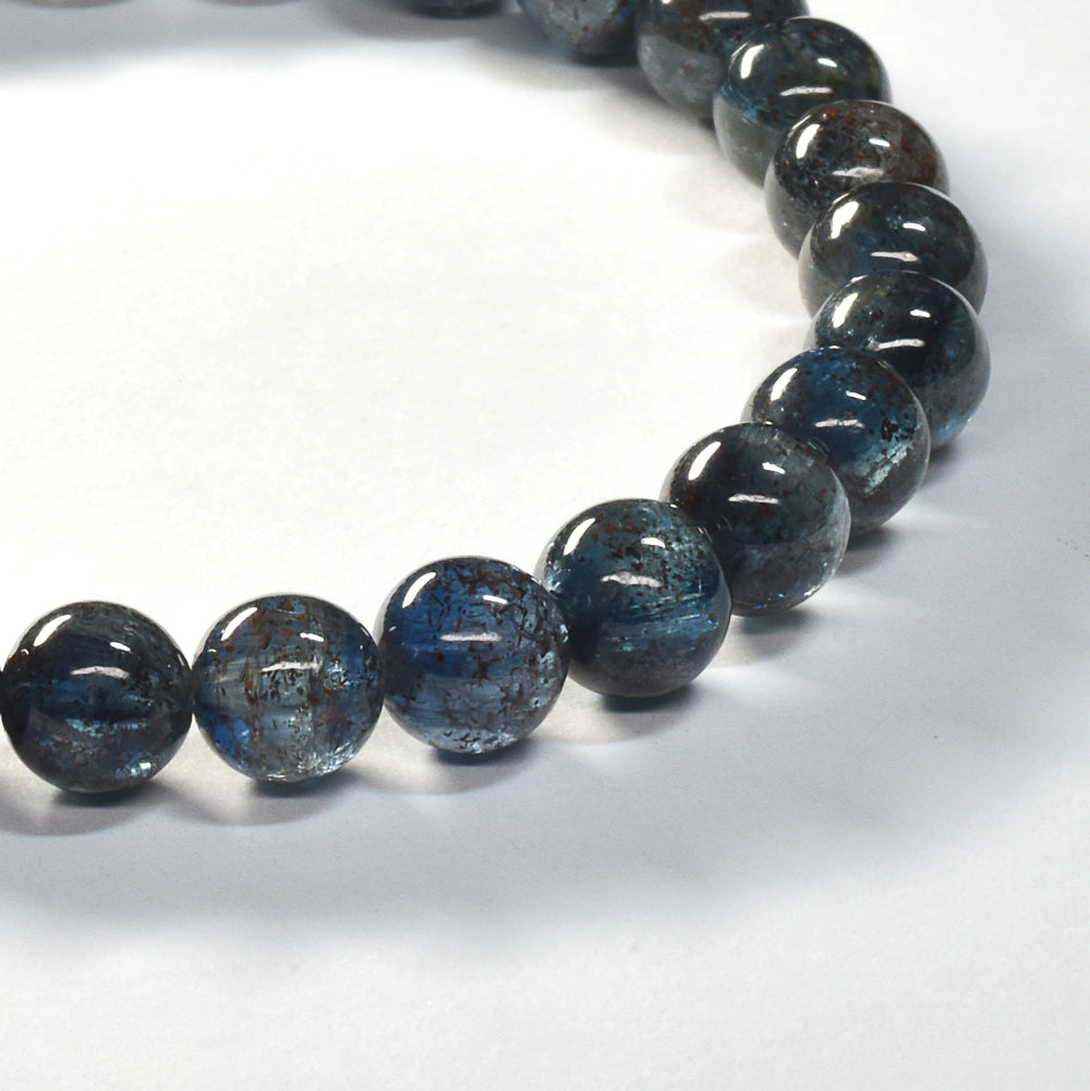 [限定販売] ルチルインカイヤナイト ブレスレット 6.5mm #SJ014