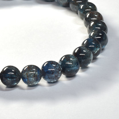[限定販売] ルチルインカイヤナイト ブレスレット 6.5mm #SJ014