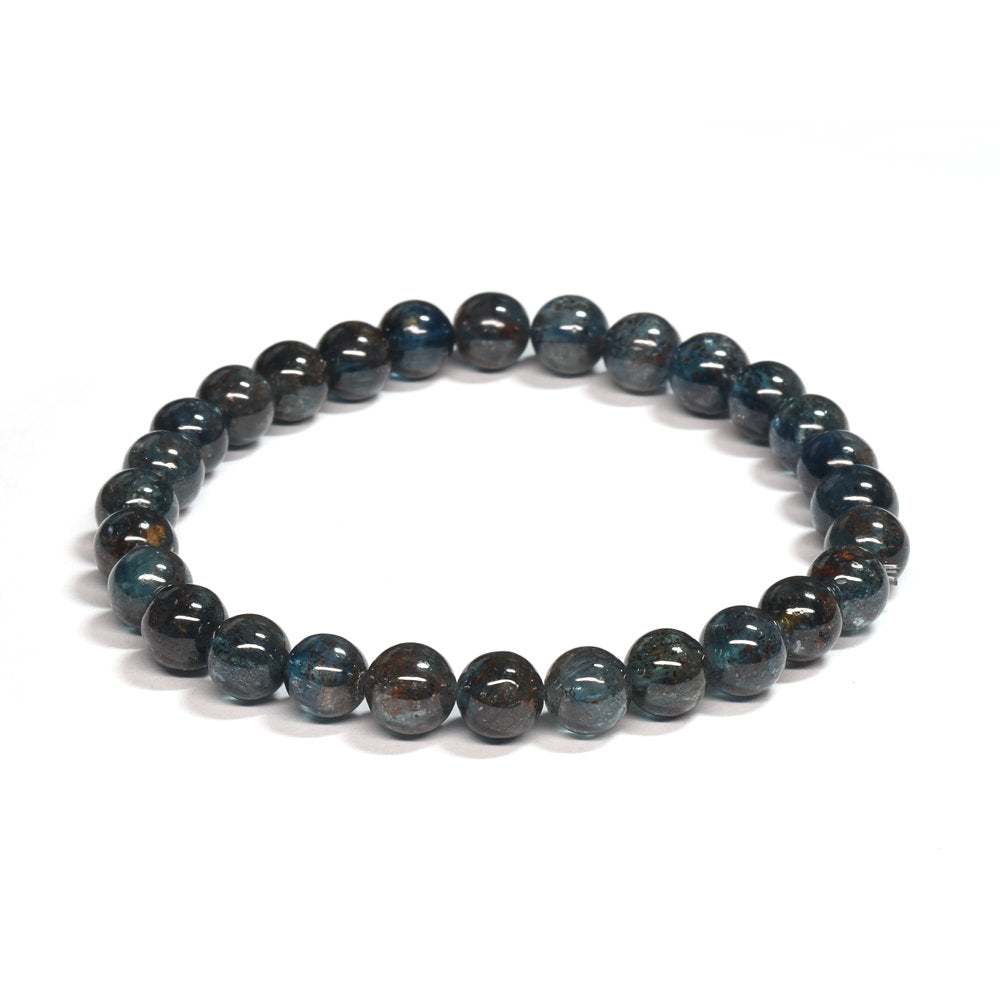 [限定販売] ルチルインカイヤナイト ブレスレット 6.5mm #SJ015