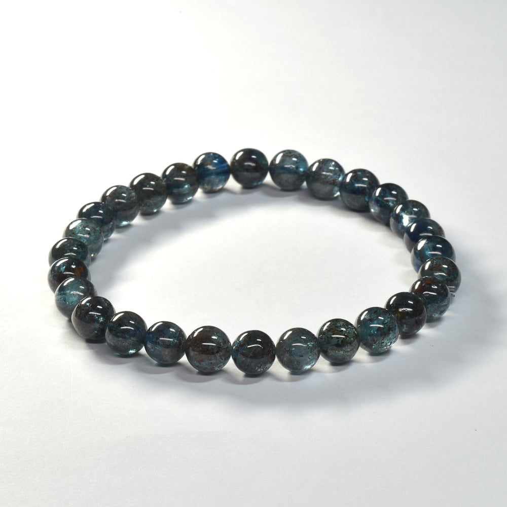 [限定販売] ルチルインカイヤナイト ブレスレット 6.5mm #SJ015