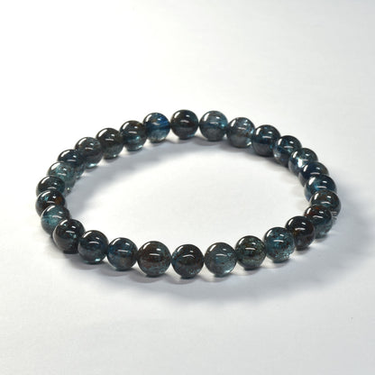[限定販売] ルチルインカイヤナイト ブレスレット 6.5mm #SJ015