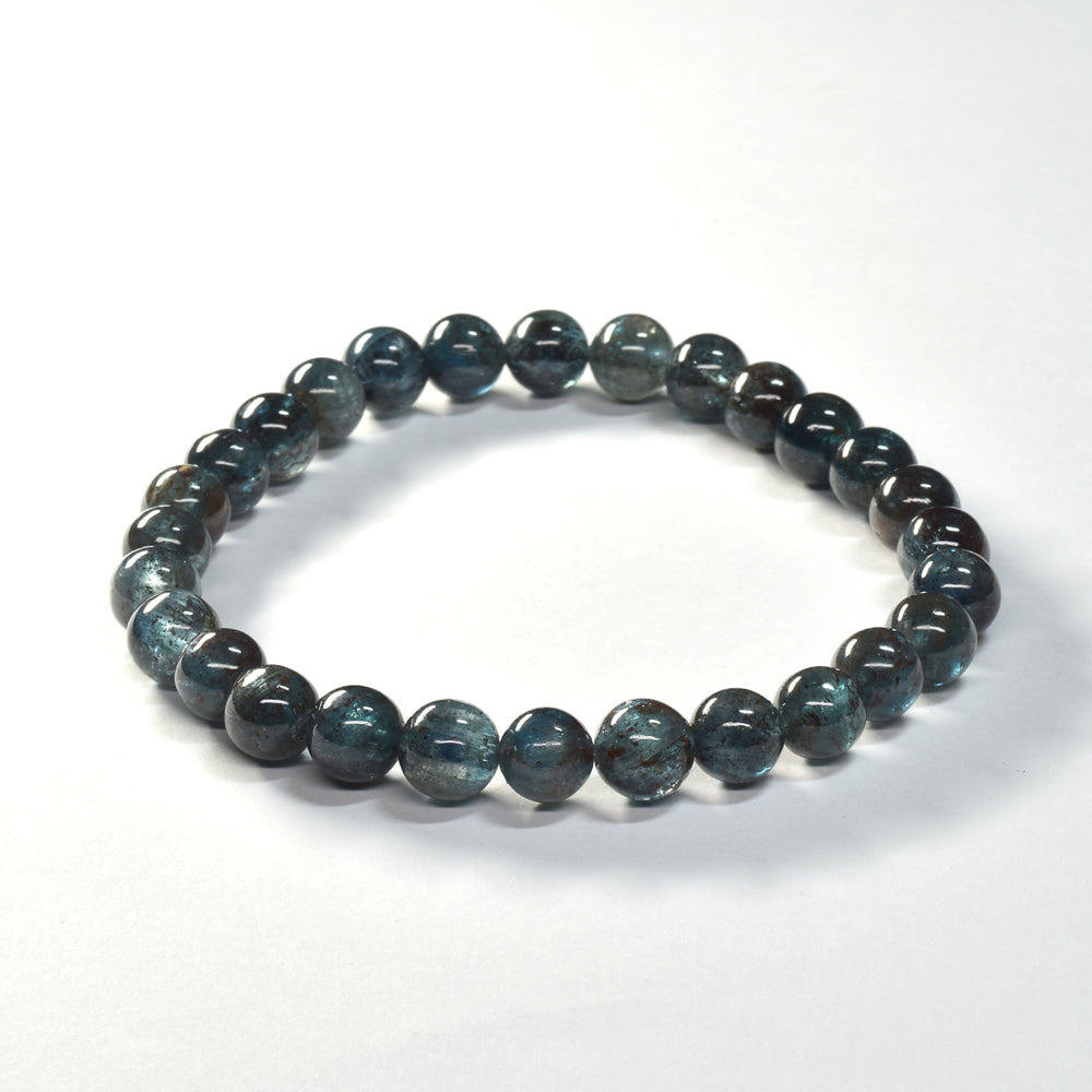 [限定販売] ルチルインカイヤナイト ブレスレット 6.5mm #SJ016