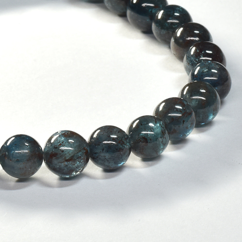 [限定販売] ルチルインカイヤナイト ブレスレット 6.5mm #SJ016
