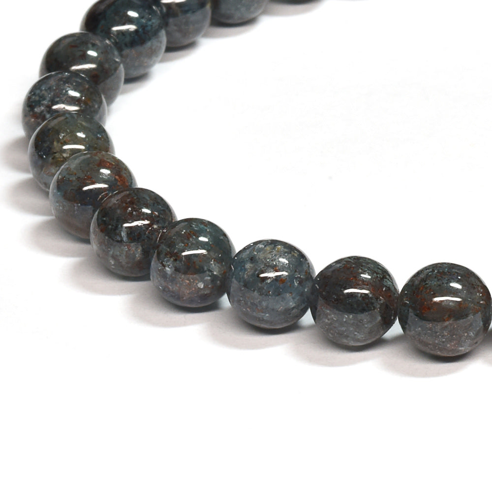 [限定販売] ルチルインカイヤナイト ブレスレット 6.5mm #SJ017