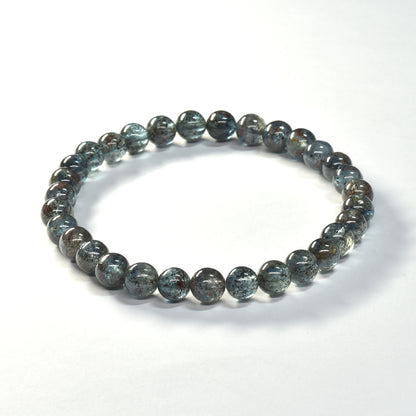 [限定販売] ルチルインカイヤナイト ブレスレット 6mm #SJ020