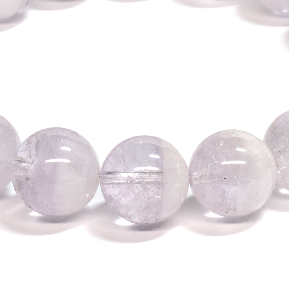[限定販売] ファントムラベンダーアメジスト ブレスレット 11.5mm #SJ033