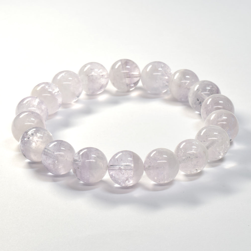 [限定販売] ファントムラベンダーアメジスト ブレスレット 11.5mm #SJ033