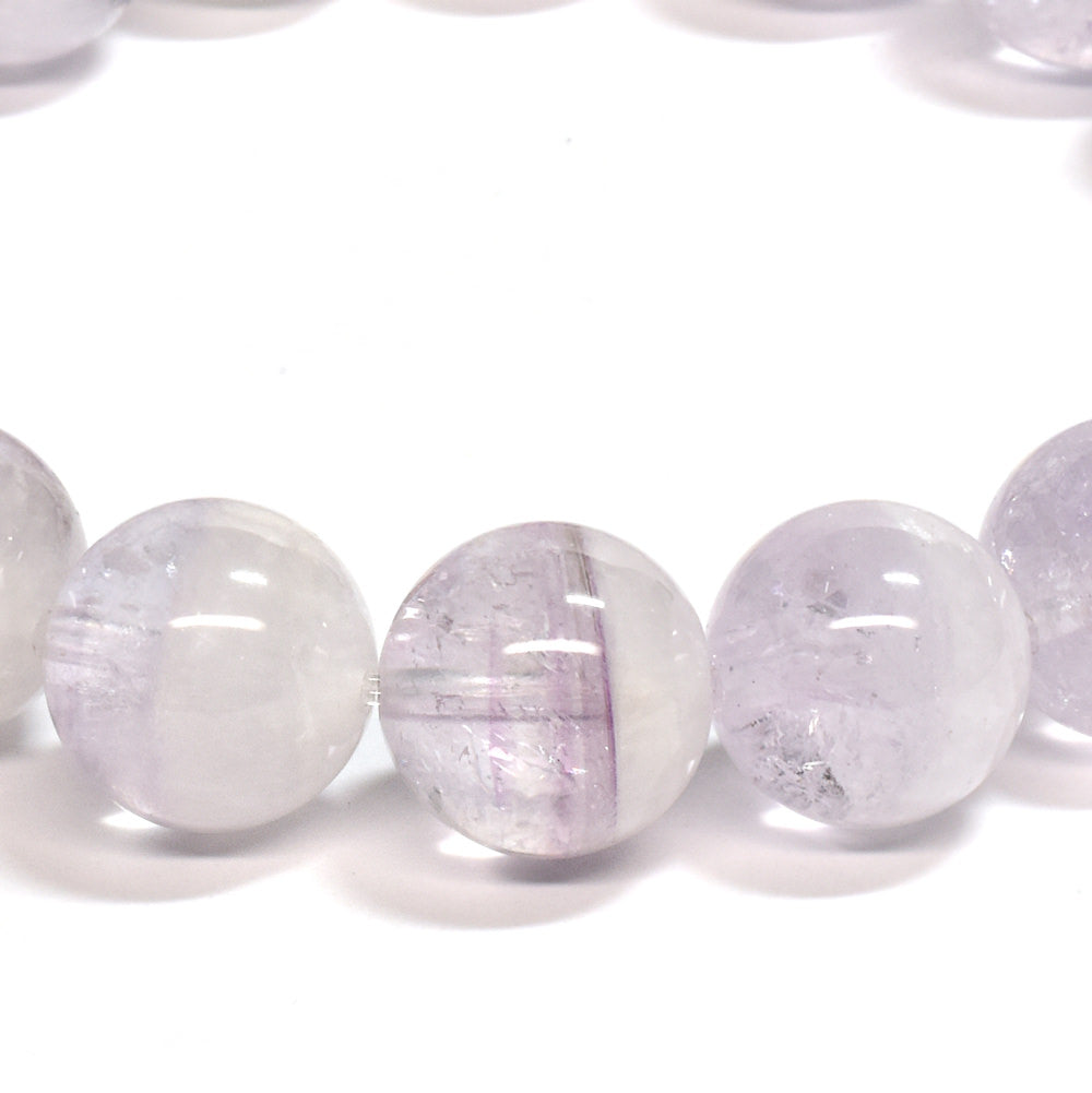[限定販売] ファントムラベンダーアメジスト ブレスレット 11.5mm #SJ034