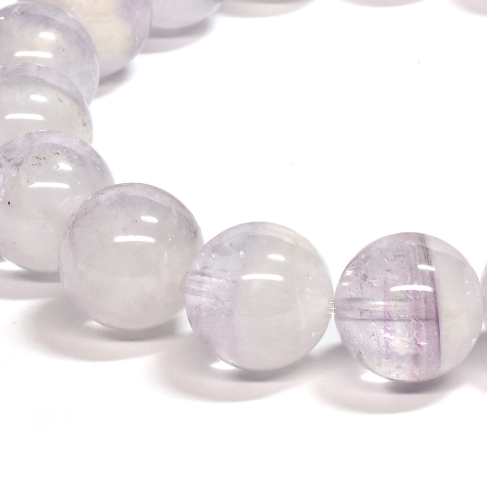 [限定販売] ファントムラベンダーアメジスト ブレスレット 11.5mm #SJ034