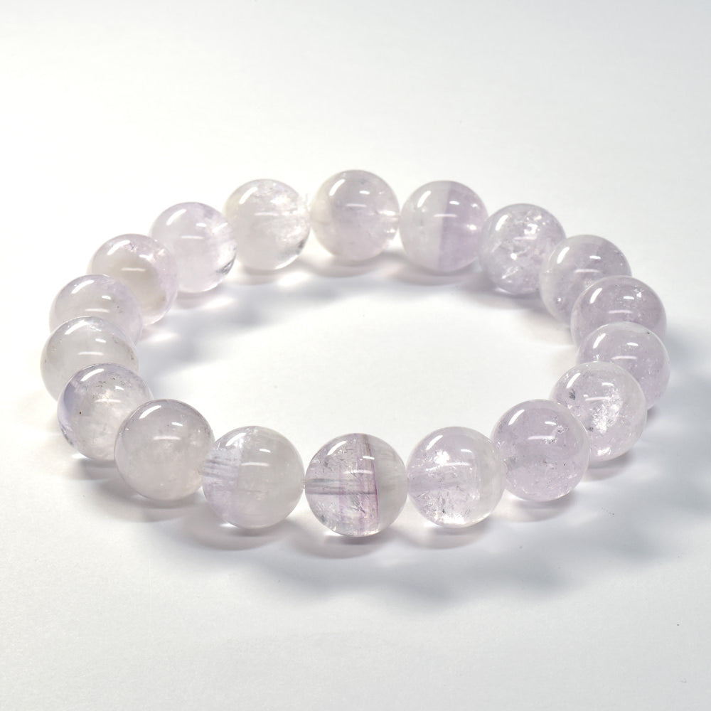 [限定販売] ファントムラベンダーアメジスト ブレスレット 11.5mm #SJ034