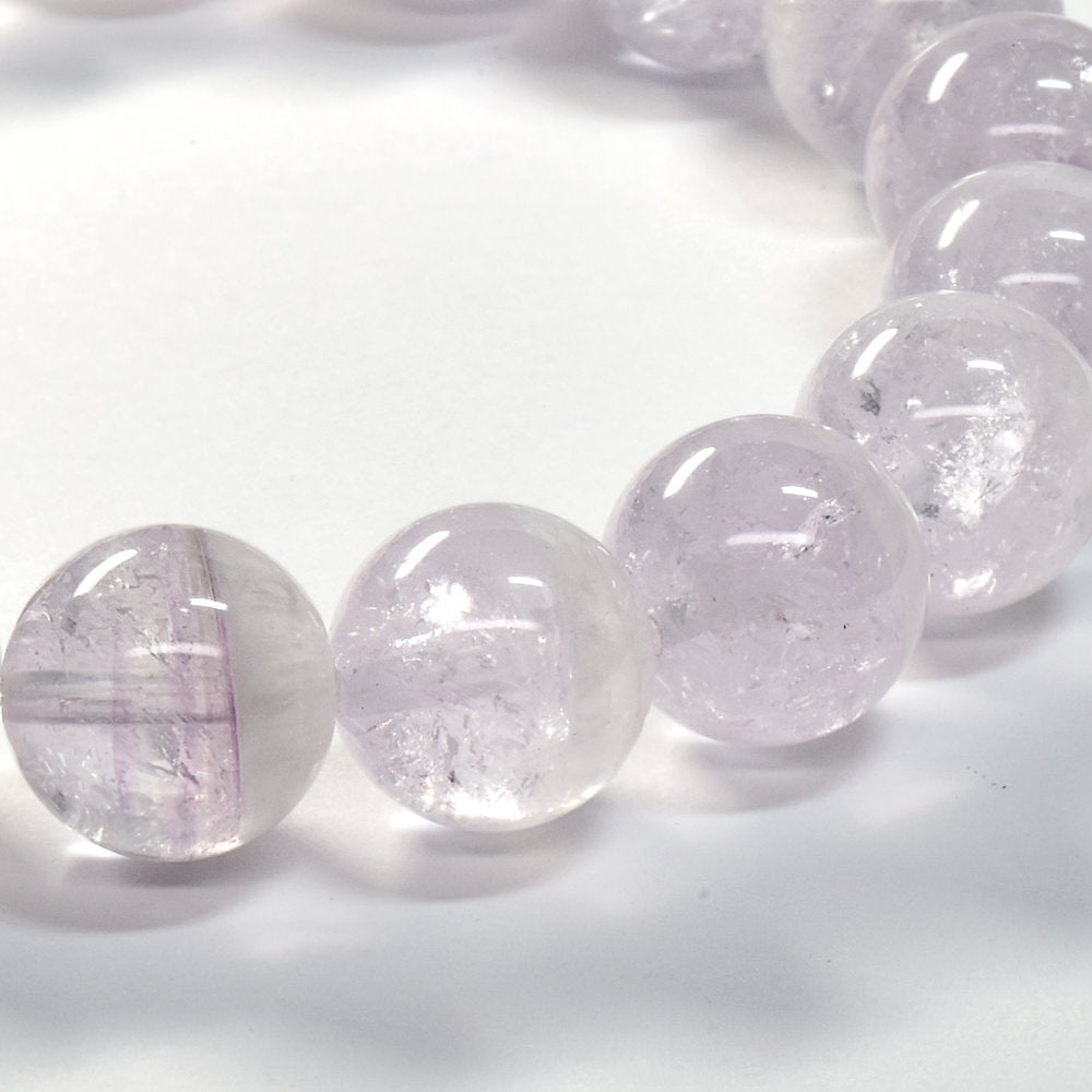[限定販売] ファントムラベンダーアメジスト ブレスレット 11.5mm #SJ034