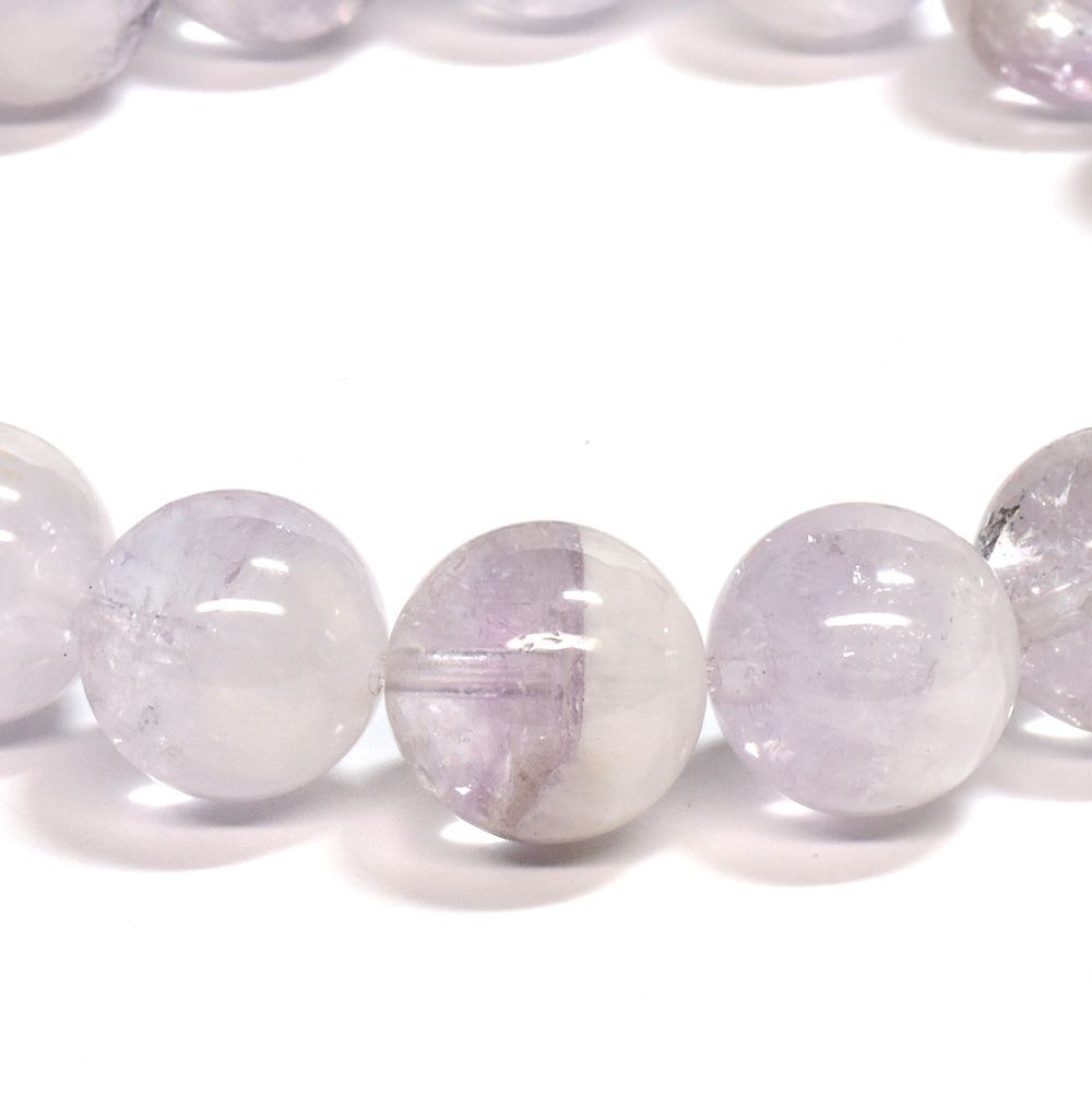 [限定販売] ファントムラベンダーアメジスト ブレスレット 11mm #SJ035