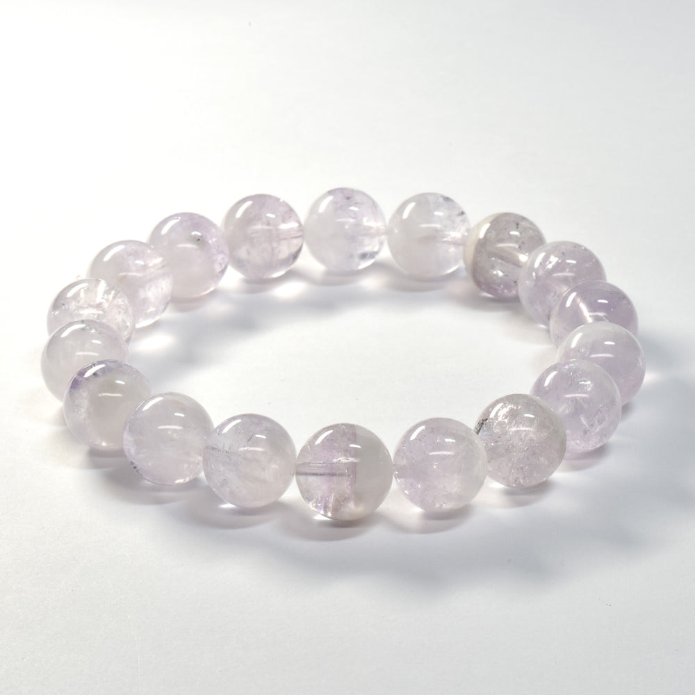 [限定販売] ファントムラベンダーアメジスト ブレスレット 11mm #SJ035