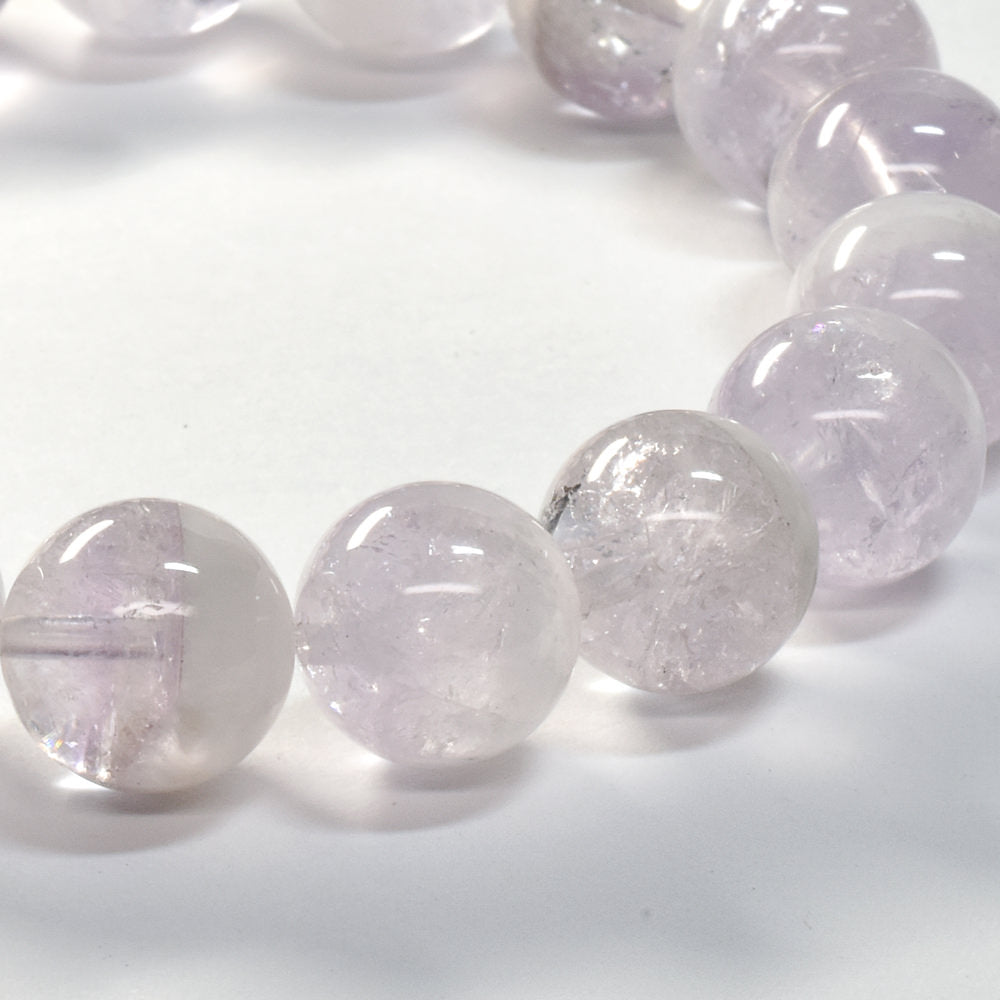 [限定販売] ファントムラベンダーアメジスト ブレスレット 11mm #SJ035