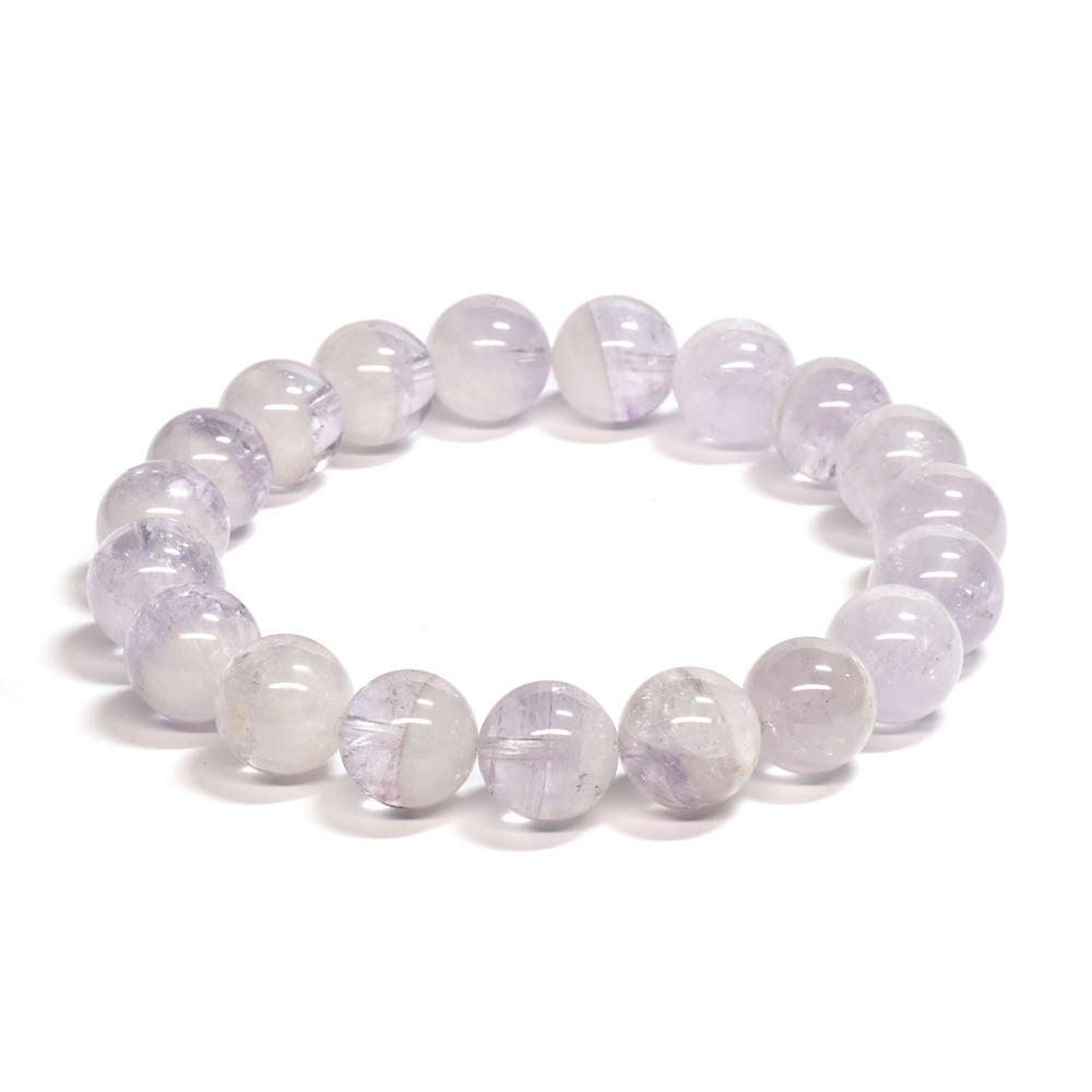 [限定販売] ファントムラベンダーアメジスト ブレスレット 10.5mm #SJ036