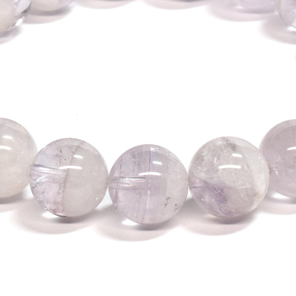 [限定販売] ファントムラベンダーアメジスト ブレスレット 10.5mm #SJ036