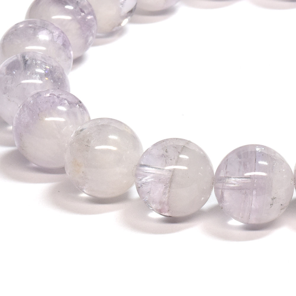 [限定販売] ファントムラベンダーアメジスト ブレスレット 10.5mm #SJ036