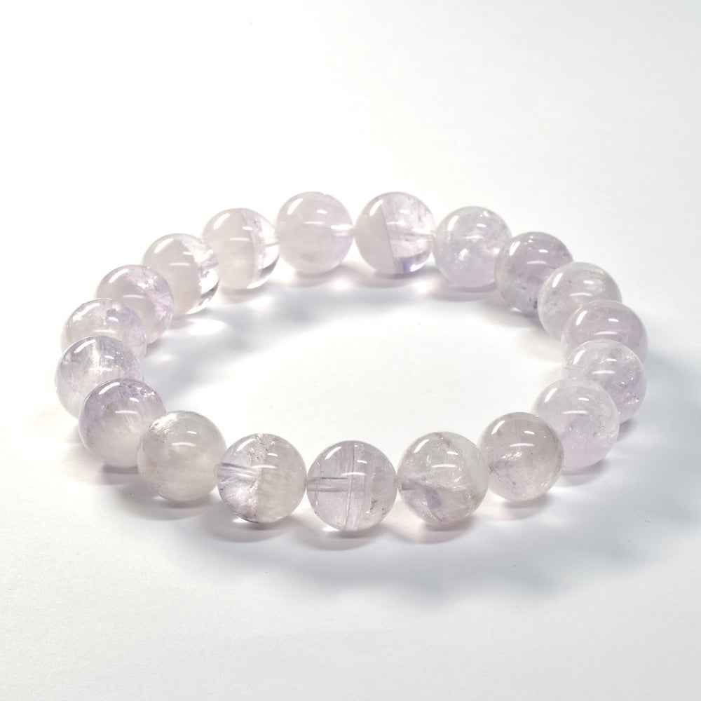 [限定販売] ファントムラベンダーアメジスト ブレスレット 10.5mm #SJ036