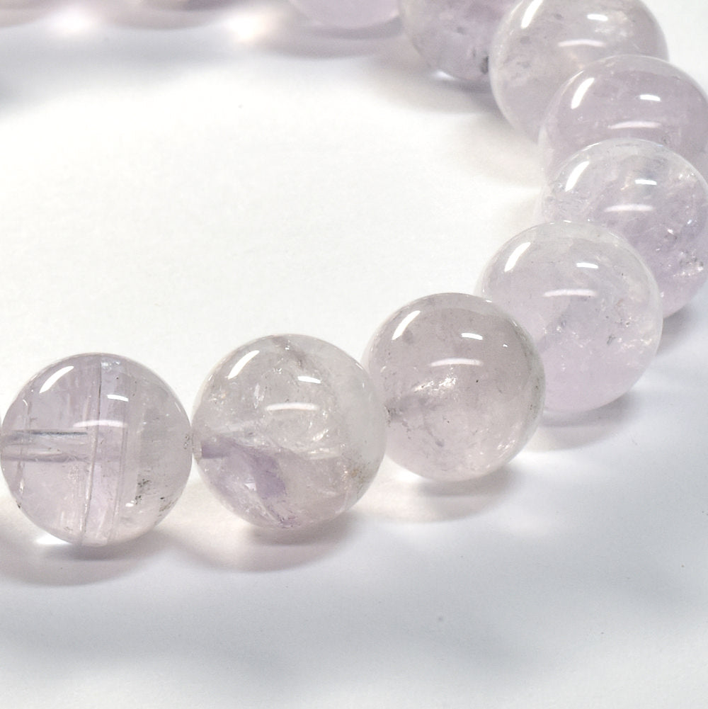 [限定販売] ファントムラベンダーアメジスト ブレスレット 10.5mm #SJ036
