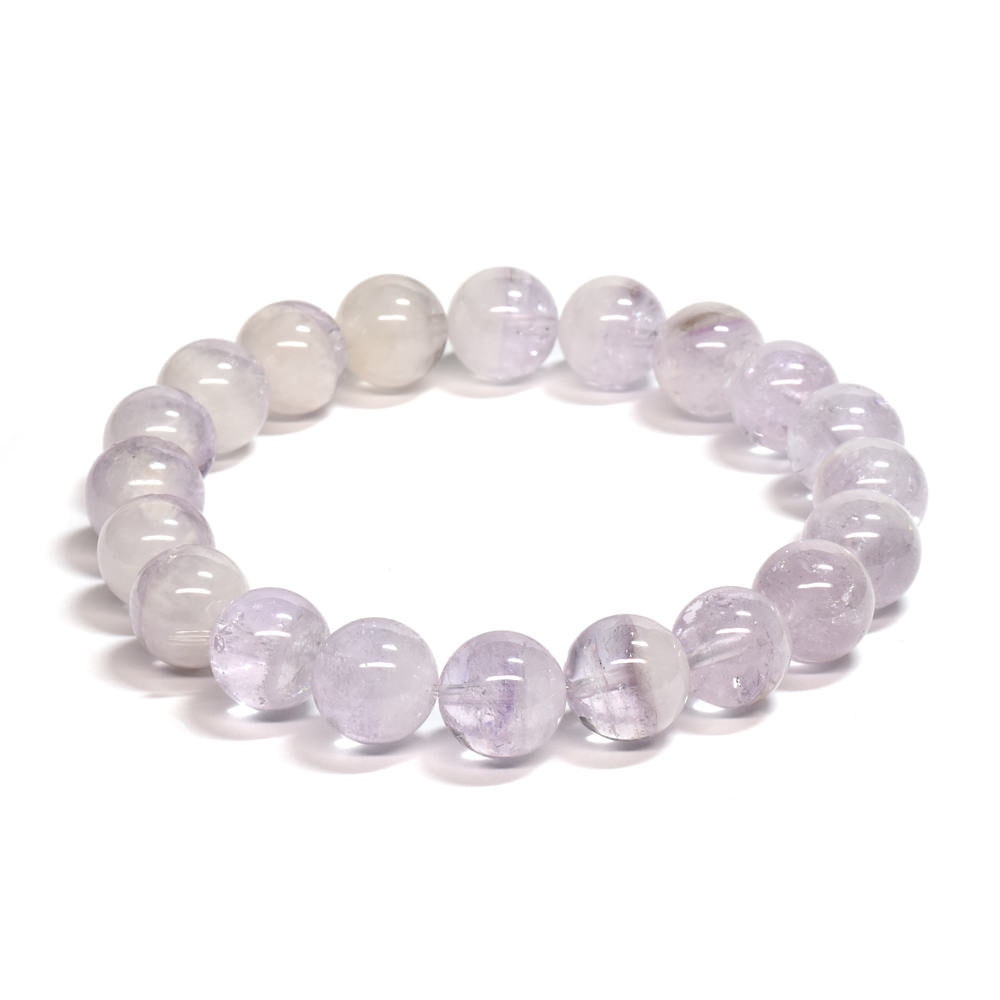 [限定販売] ファントムラベンダーアメジスト ブレスレット 10mm #SJ037