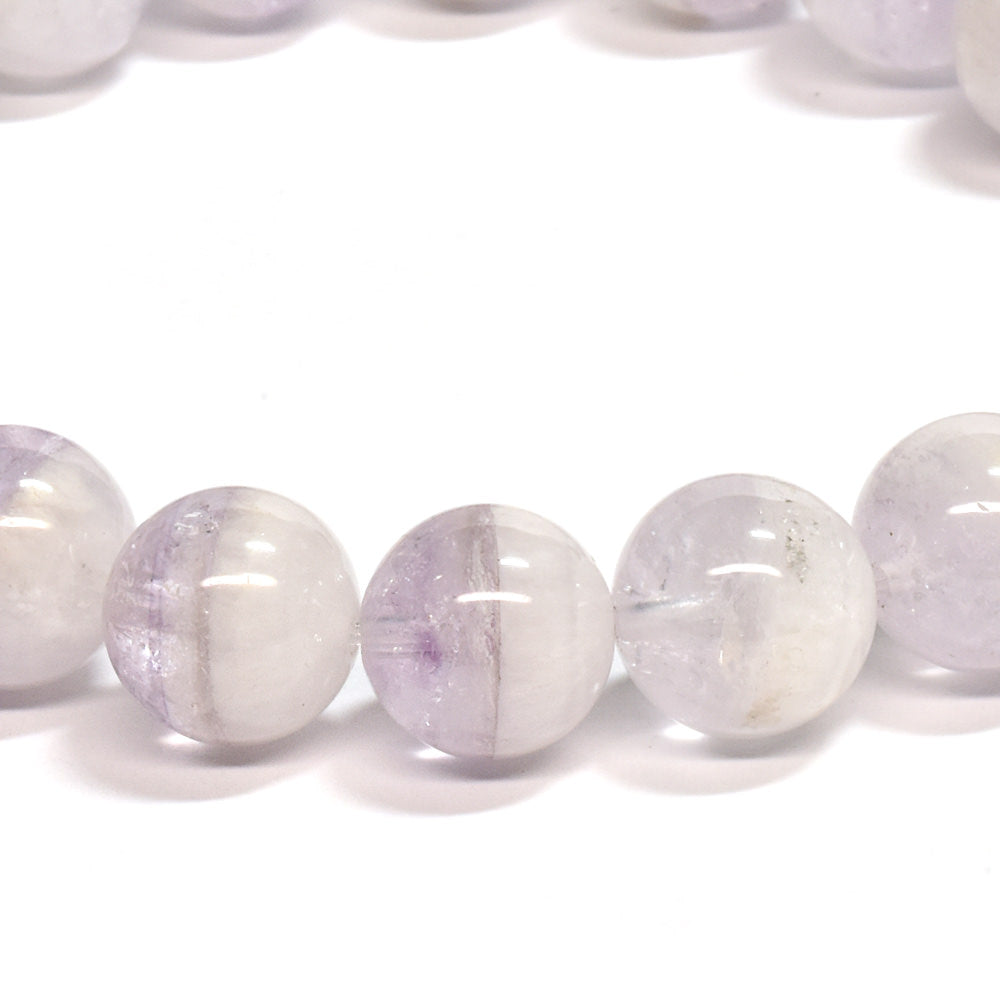 [限定販売] ファントムラベンダーアメジスト ブレスレット 10mm #SJ038