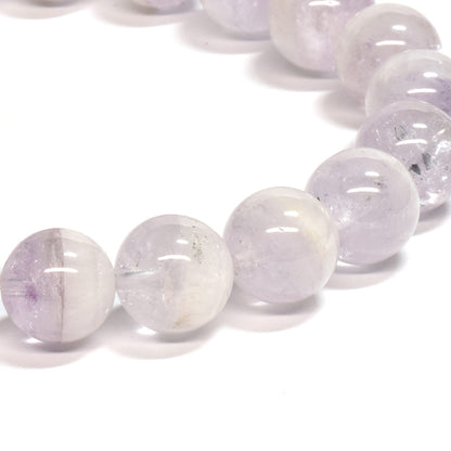 [限定販売] ファントムラベンダーアメジスト ブレスレット 10mm #SJ038