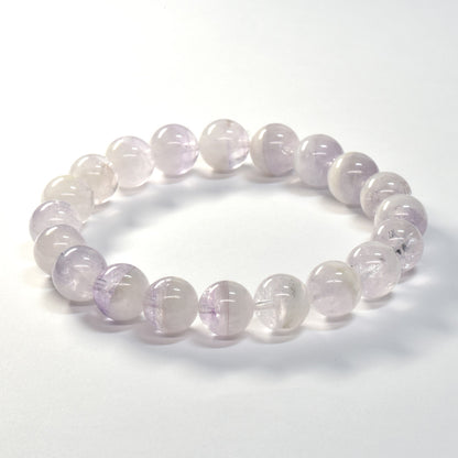 [限定販売] ファントムラベンダーアメジスト ブレスレット 10mm #SJ038