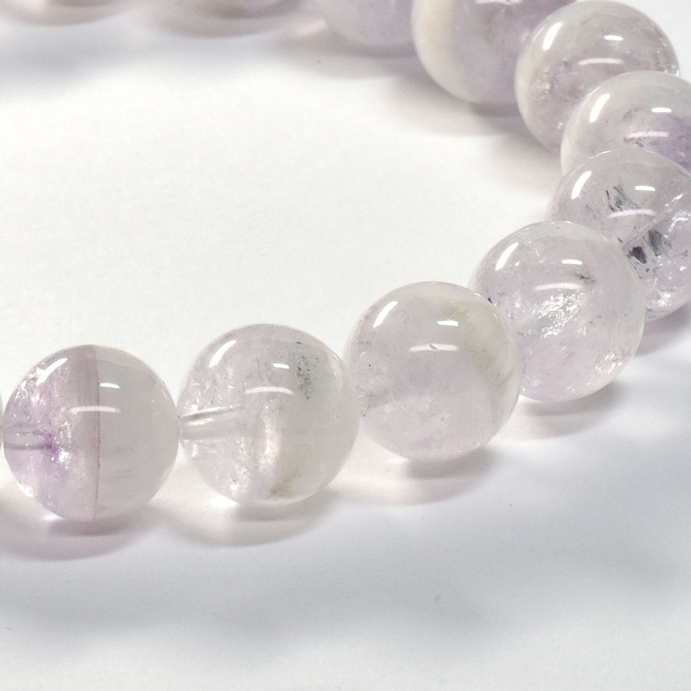 [限定販売] ファントムラベンダーアメジスト ブレスレット 10mm #SJ038