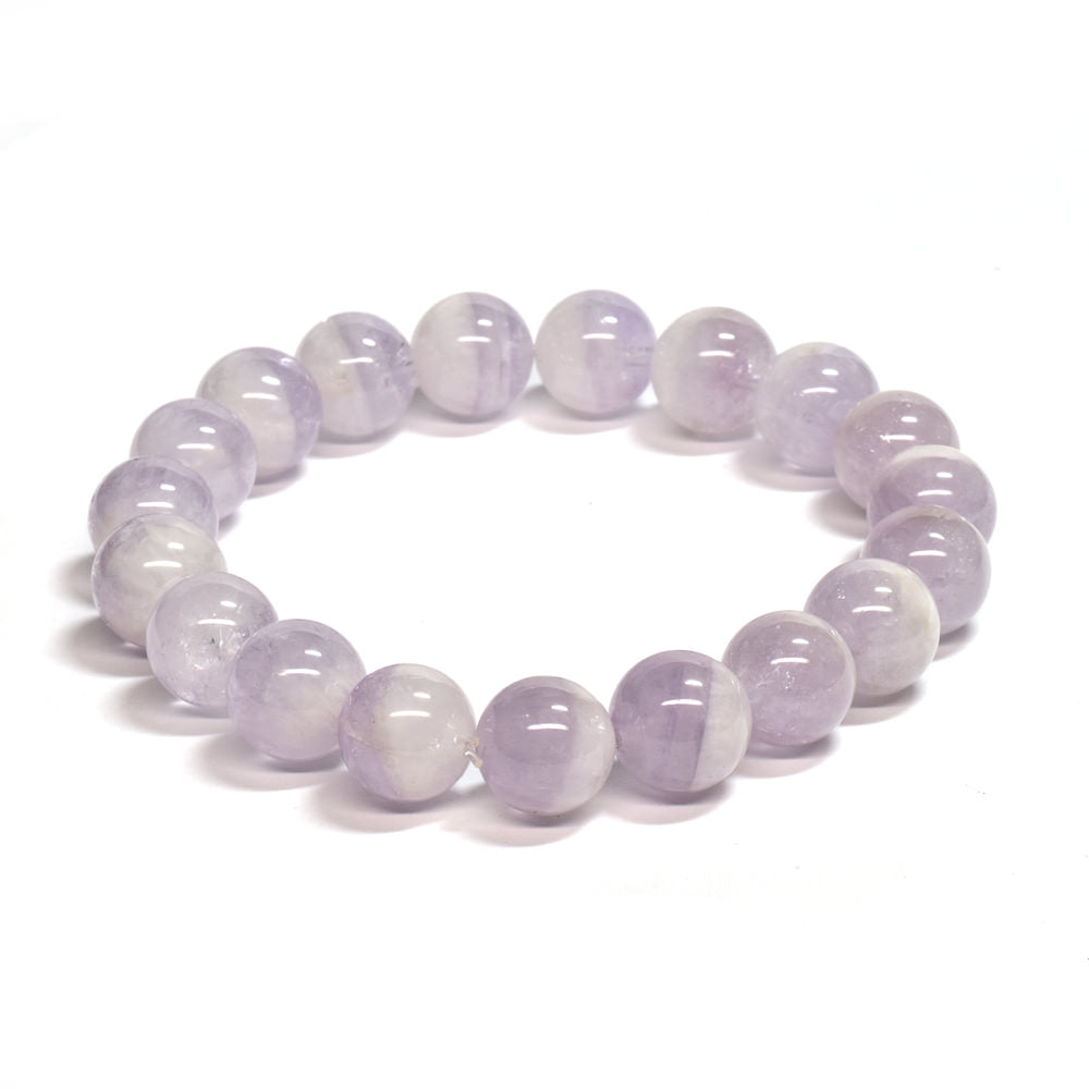 [限定販売] ファントムラベンダーアメジスト ブレスレット 10.5mm #SJ039