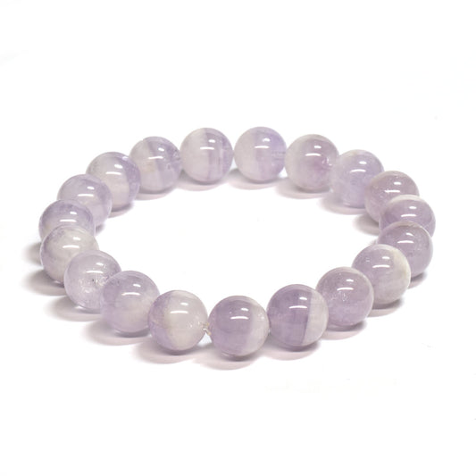 [限定販売] ファントムラベンダーアメジスト ブレスレット 10.5mm #SJ039