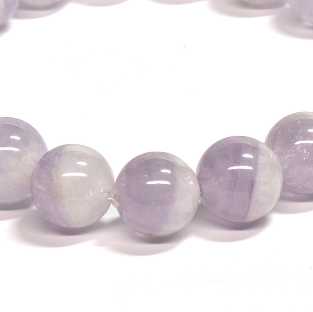 [限定販売] ファントムラベンダーアメジスト ブレスレット 10.5mm #SJ039
