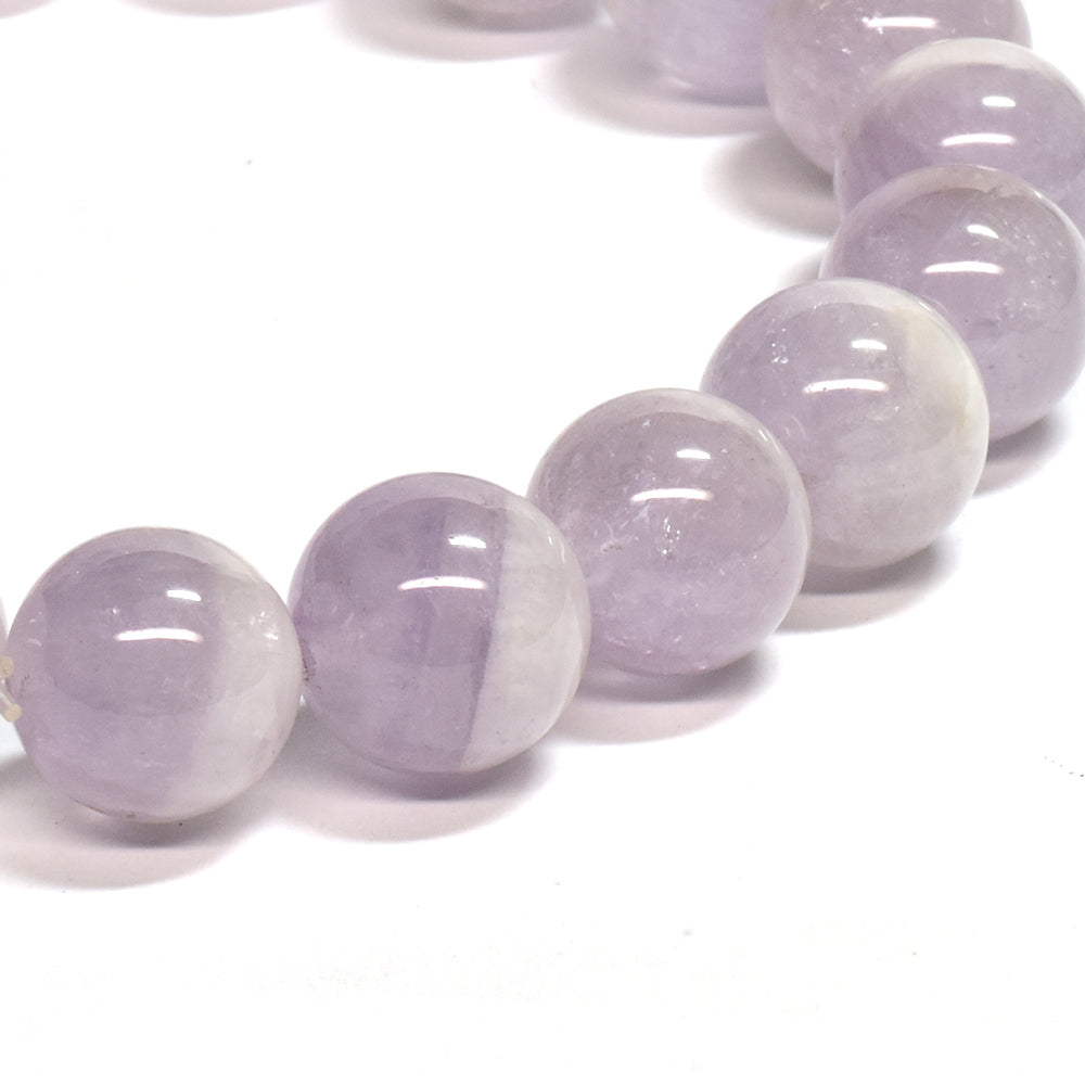 [限定販売] ファントムラベンダーアメジスト ブレスレット 10.5mm #SJ039