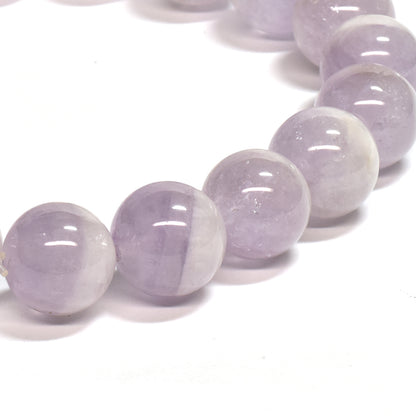 [限定販売] ファントムラベンダーアメジスト ブレスレット 10.5mm #SJ039