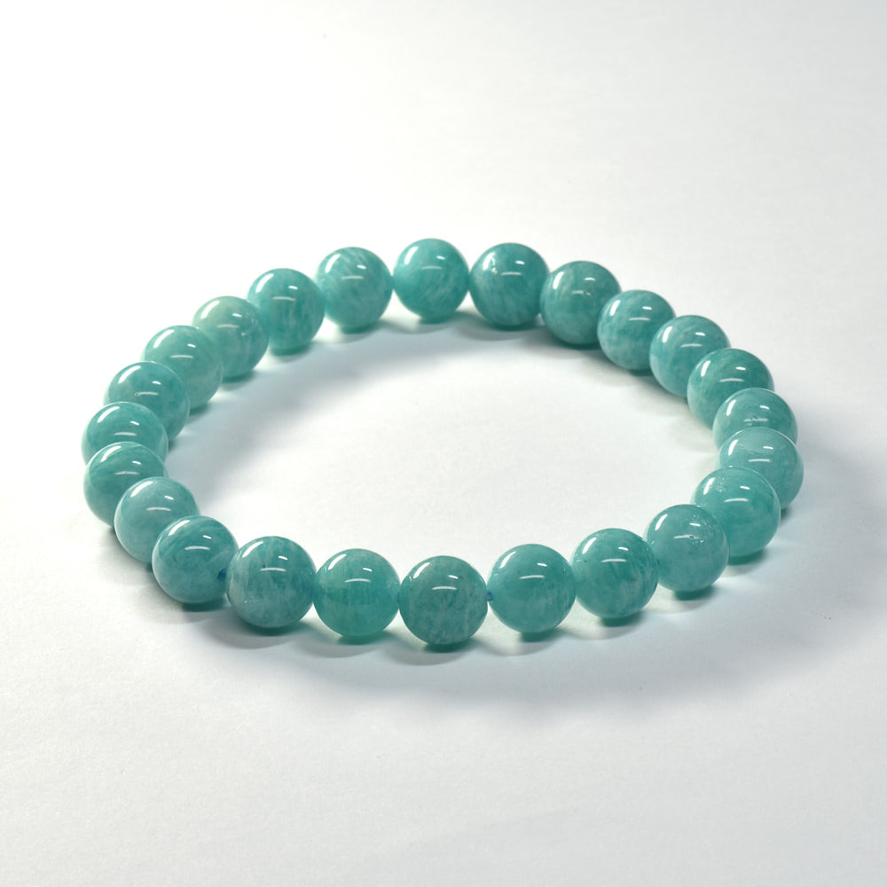 [限定販売] アマゾナイト ブレスレット 8mm #SJ044