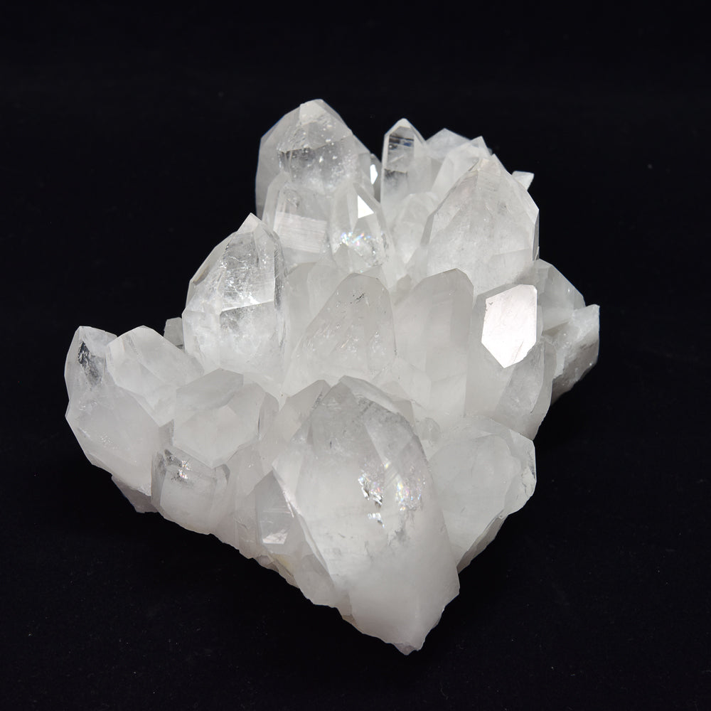 [限定販売] アメリカ・アーカンソー州産水晶 クラスター 130×110×70mm #SJ055