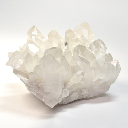 [限定販売] アメリカ・アーカンソー州産水晶 クラスター 130×110×70mm #SJ055