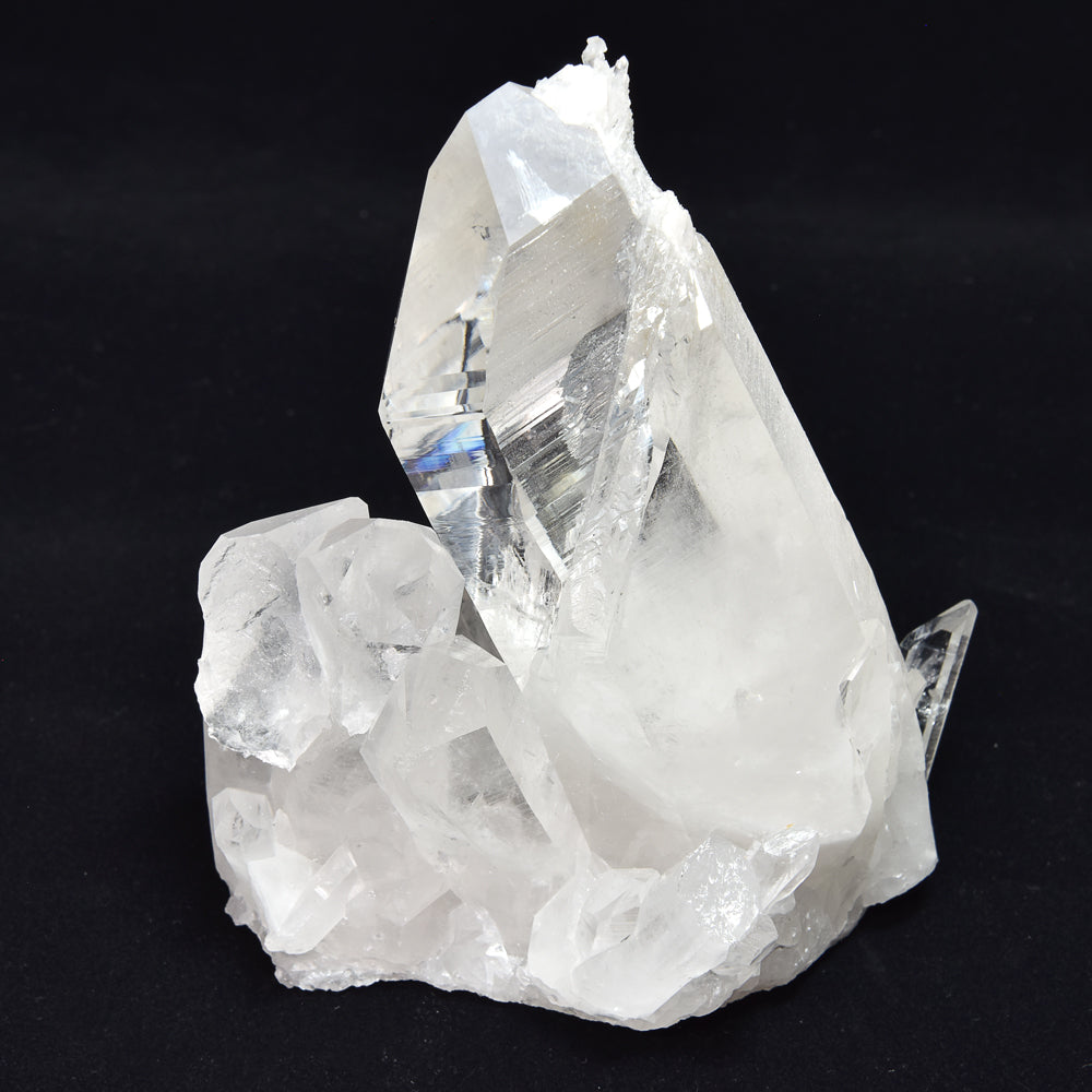 [限定販売] アメリカ・アーカンソー州産水晶 クラスター 105×75×125mm #SJ056