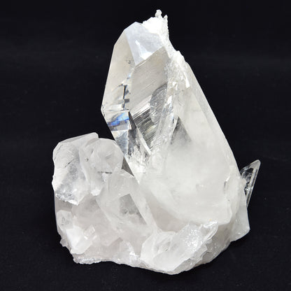 [限定販売] アメリカ・アーカンソー州産水晶 クラスター 105×75×125mm #SJ056
