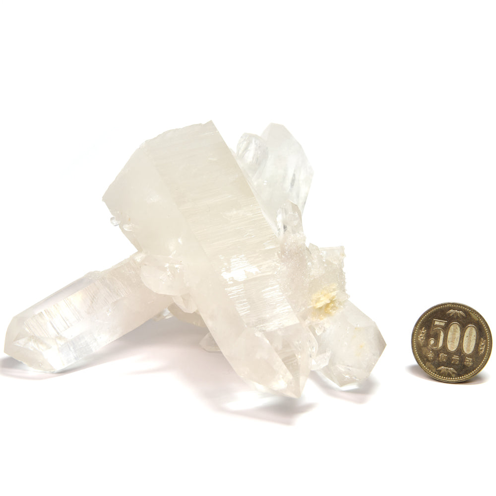 [限定販売] アメリカ・アーカンソー州産水晶 クラスター 160×80×103mm #SJ057