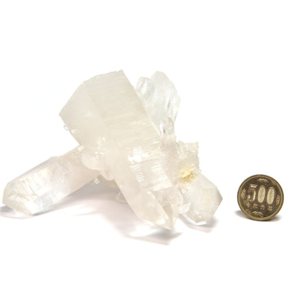 [限定販売] アメリカ・アーカンソー州産水晶 クラスター 160×80×103mm #SJ057