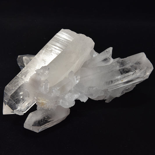 [限定販売] アメリカ・アーカンソー州産水晶 クラスター 160×80×103mm #SJ057